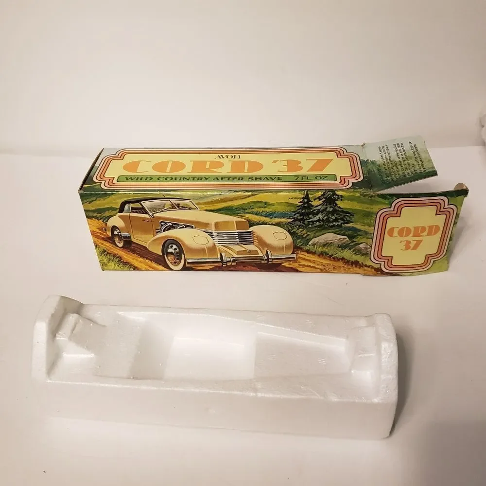 Avon Cord '37 Wild Country After Shave ‘Box Only’